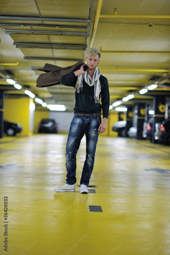 Obraz premium Portrait of an handsome man