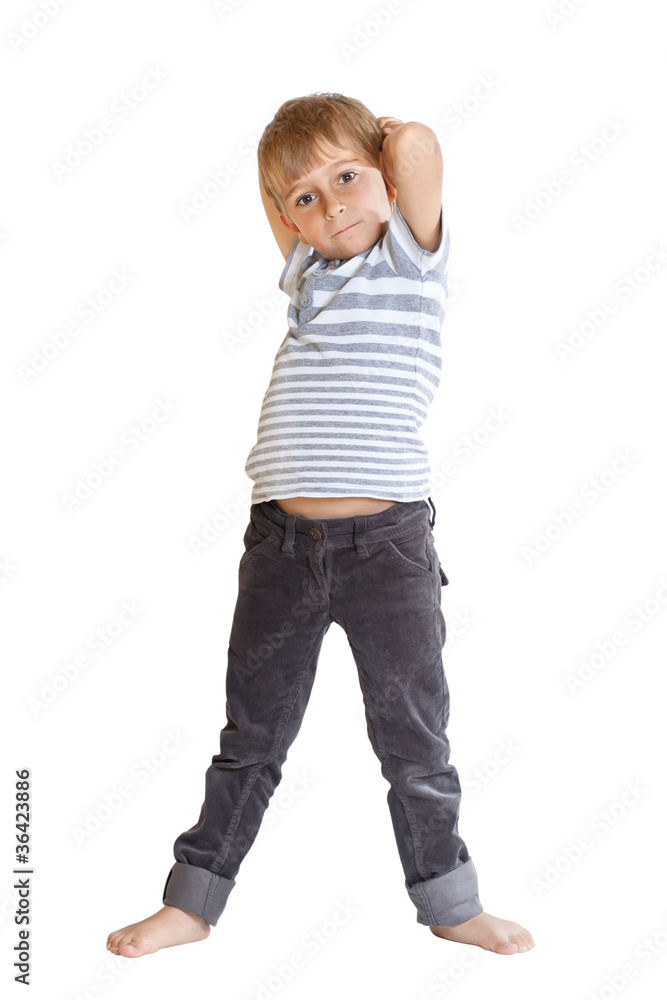 Fototapeta premium Portrait of a young boy