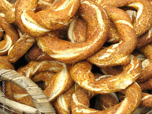 Sesam-Gebäck
