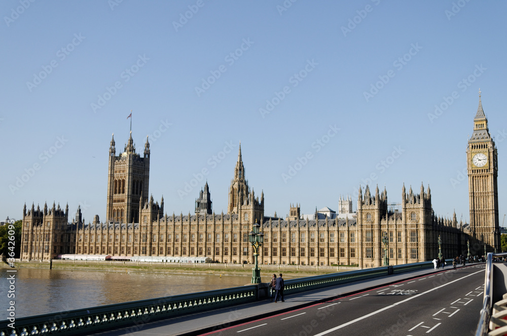 Obraz premium London Parlament 4