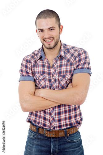 young casual man