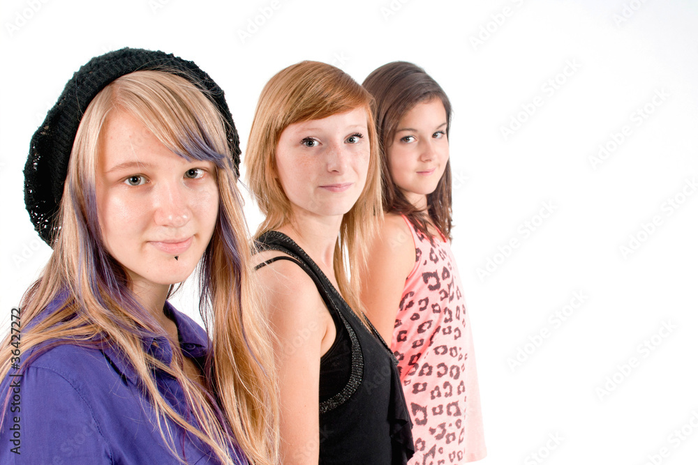 Sisters in line Sisters in line