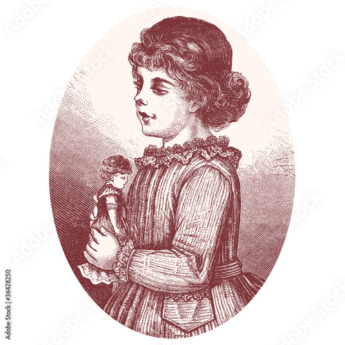 enfant et poupée