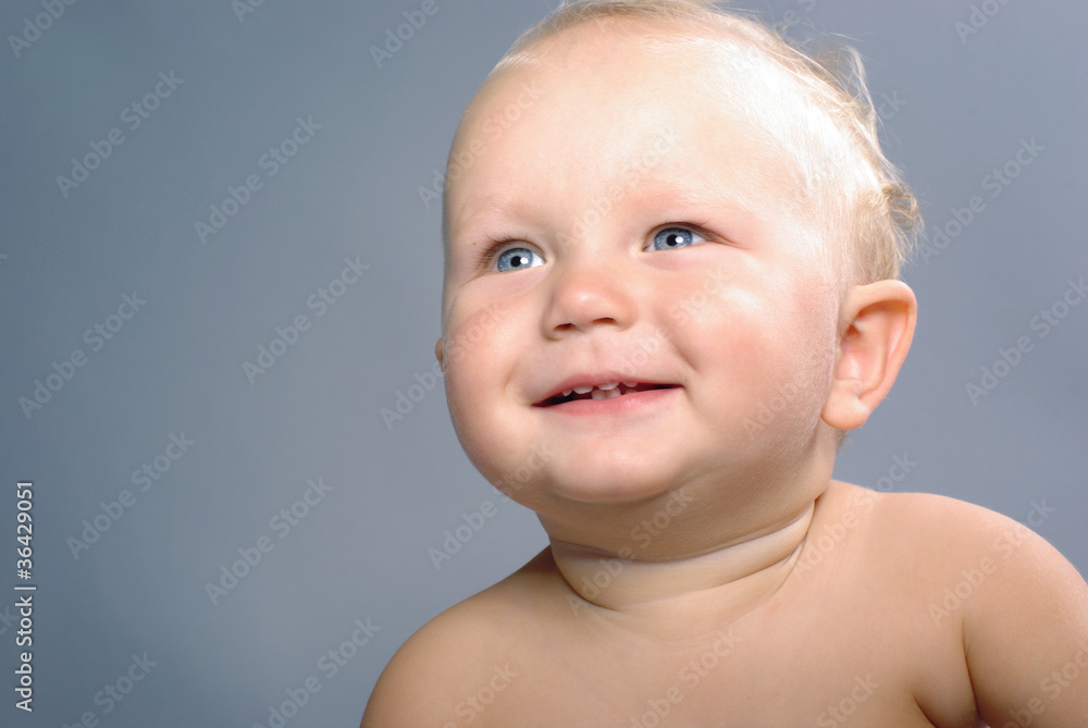 Portrait of cute little boy