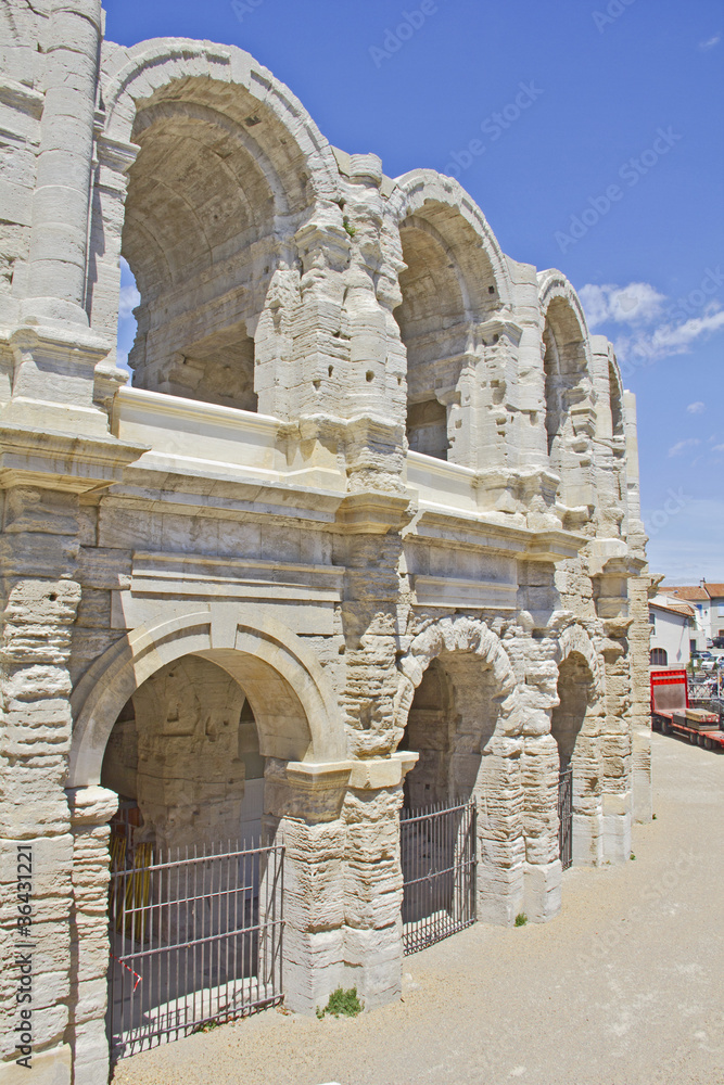 Roman Arena in Arles, Provence, France Roman Arena in Arles, Provence, France