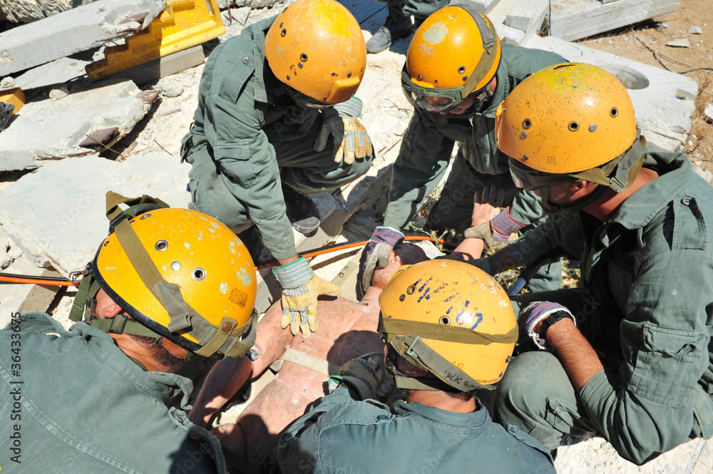 Фотография Building Emergency Disaster