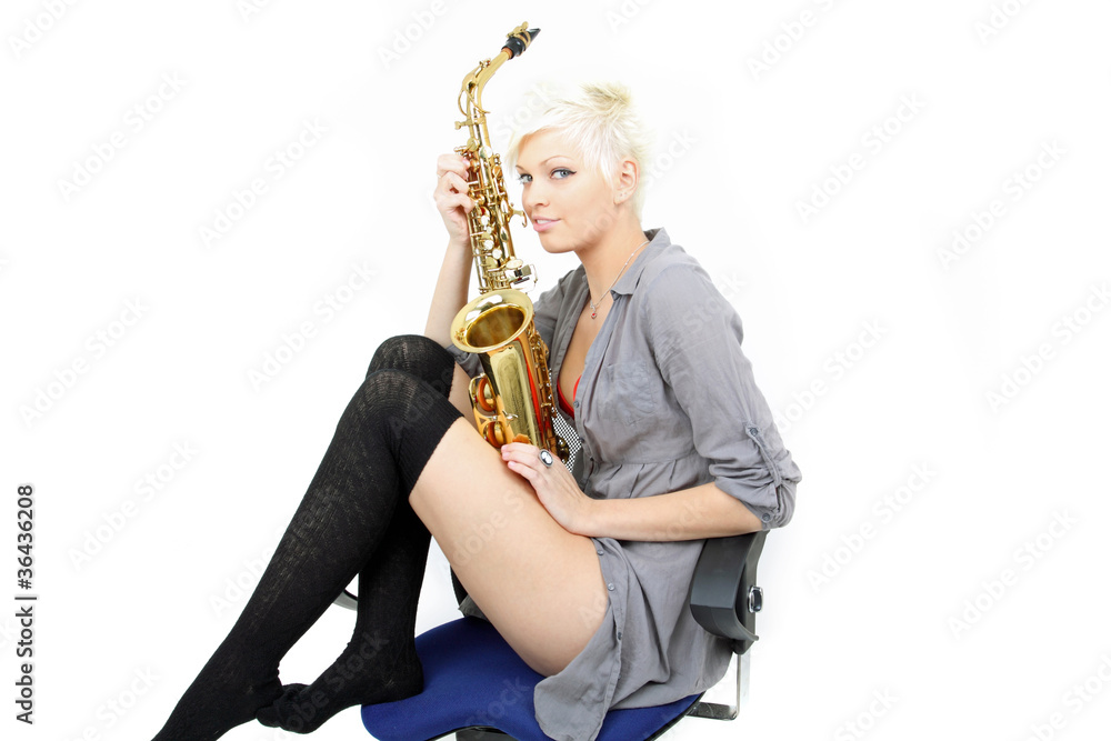 Naklejka premium musikalisch