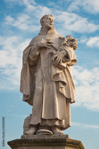 Statue on Charles bridge