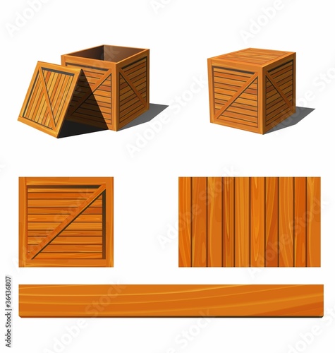 wooden  box