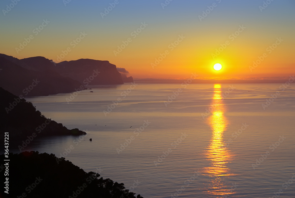 Sunset in Majorca