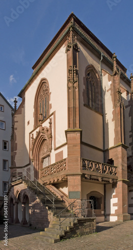 detail of the Kilianskapelle in Wertheim