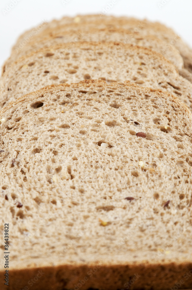 Pieces of grain bread Pieces of grain bread