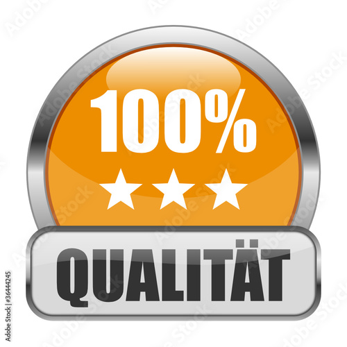 100% Qualität Button