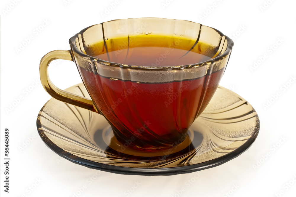 Tea in a cup of brown Tea in a cup of brown