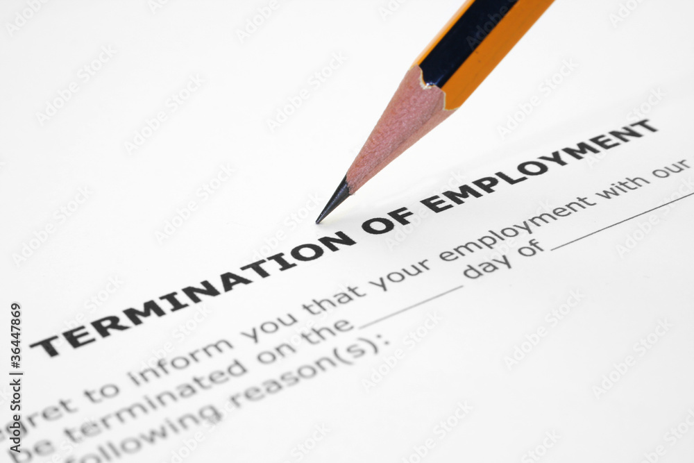 Termination of employment