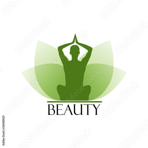 Logo spa, yoga and relax # Vector