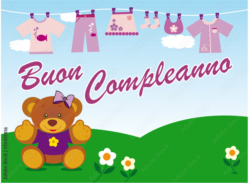 buon compleanno femminuccia