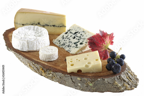 Plateau de fromages rustique