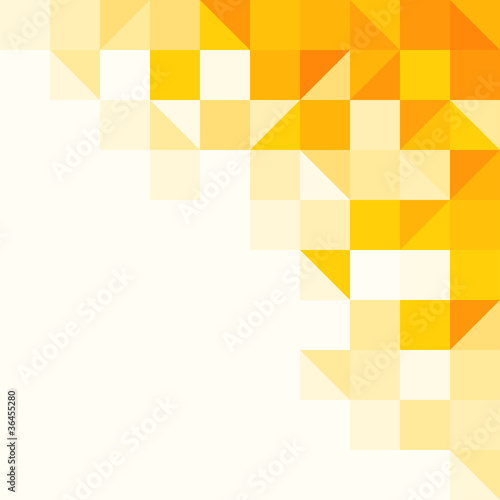 Yellow Abstract Pattern