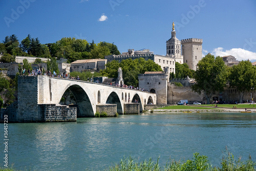 The Bridge at Avignon, France