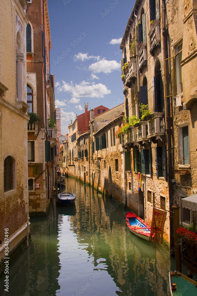 Canal view in Venice