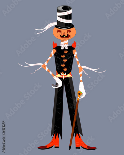 Jack the Pumpkin Head.