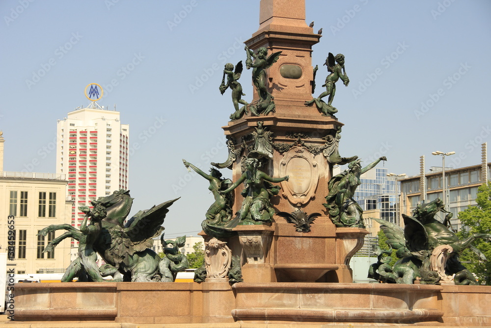 Obraz premium Mendebrunnen
