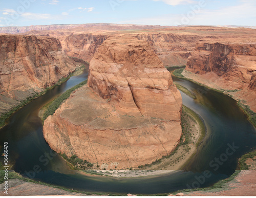 Vue panoramique du canyon du colorado