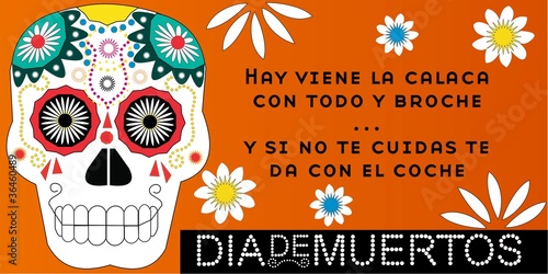 Calaverita Día de Muertos