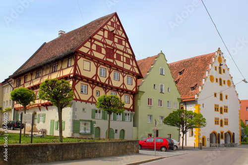 Sanierte Altbauten in Nördlingen
