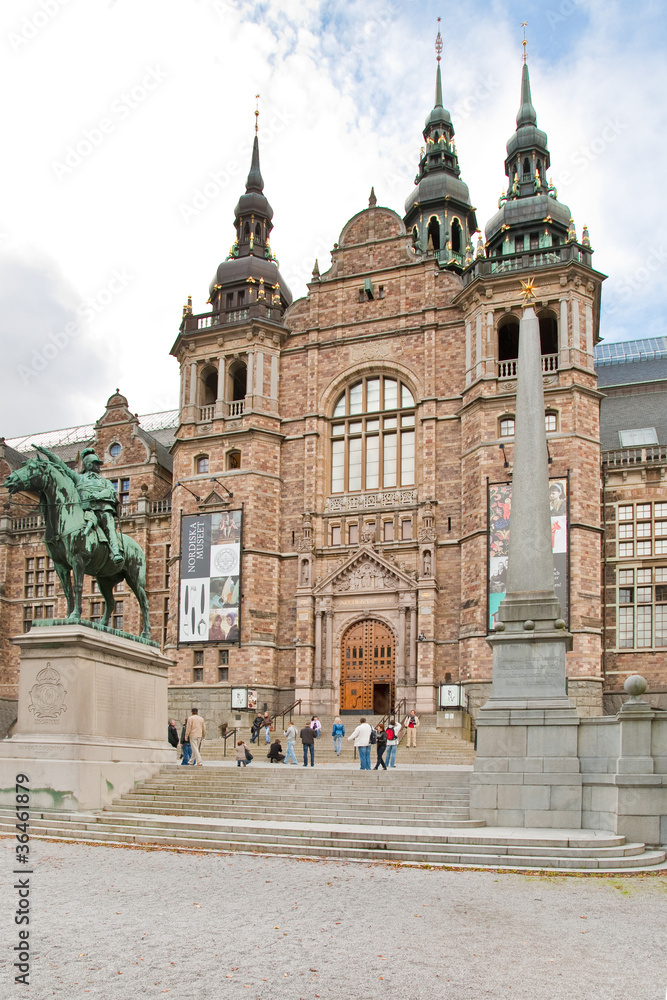 the Nordic Museum in Stockholm, Sweden