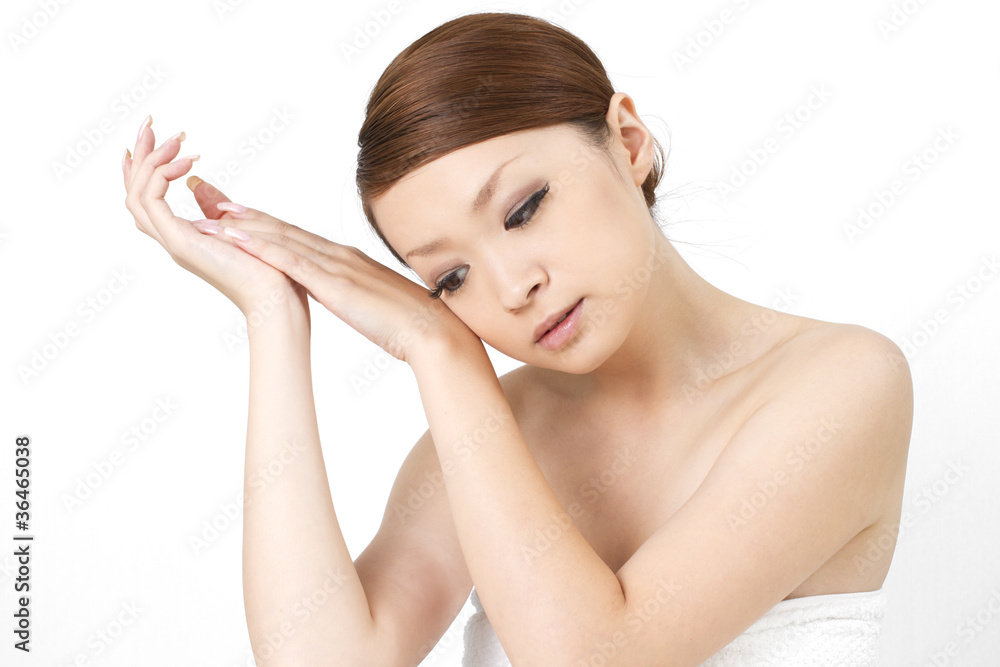 Beautiful young woman