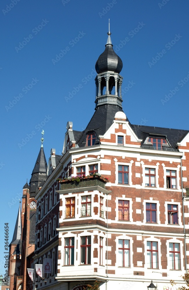 Fototapeta premium Eckhaus in Köpenick