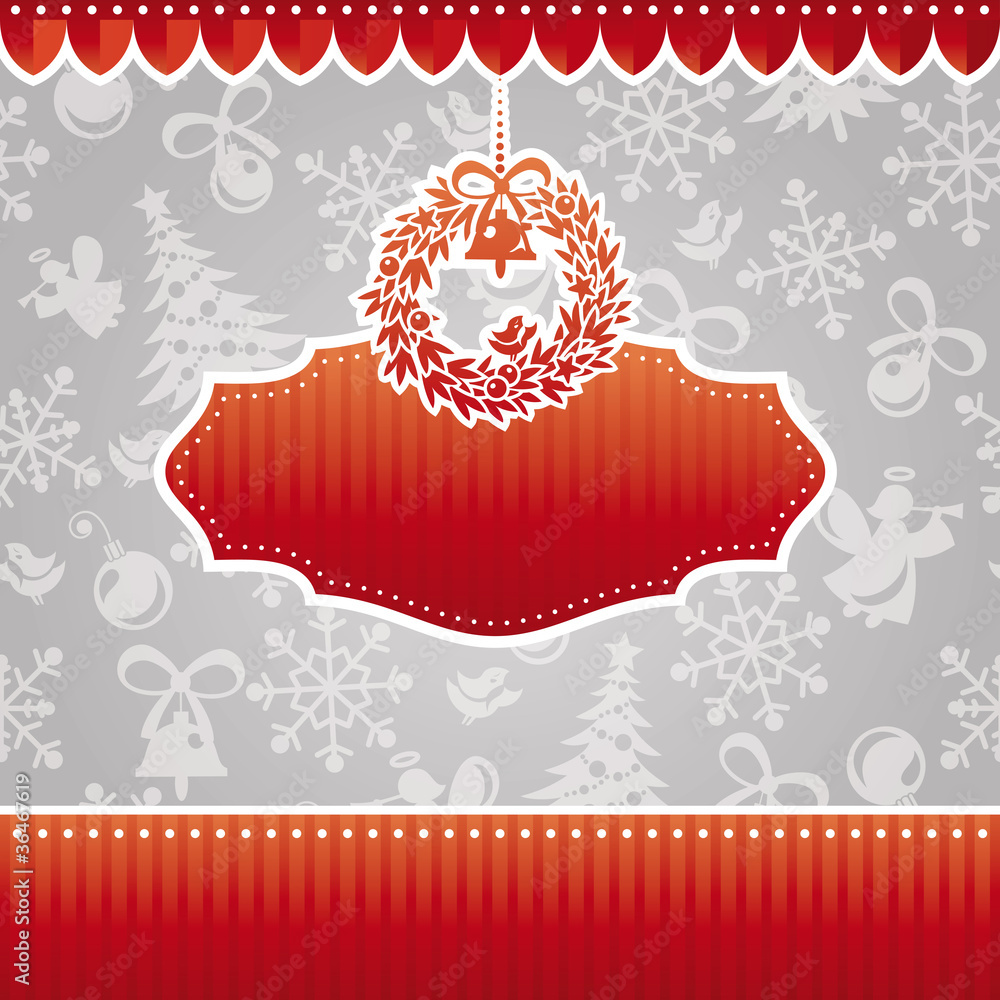 christmas vector frame christmas vector frame