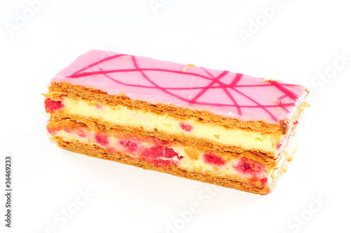 Mille feuilles framboise