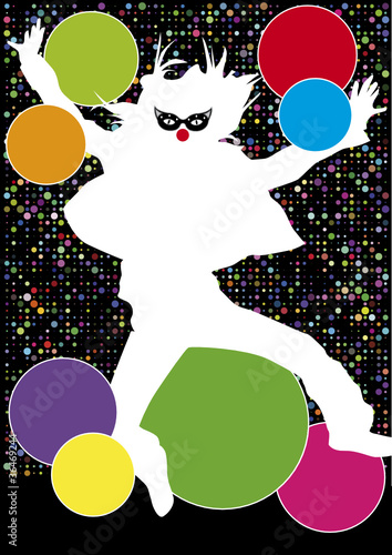 Karneval-Plakat-Vorlage
