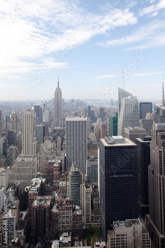 Fototapeta Naklejka Na Ścianę i Meble -  New York city depuis le Top of the Rock