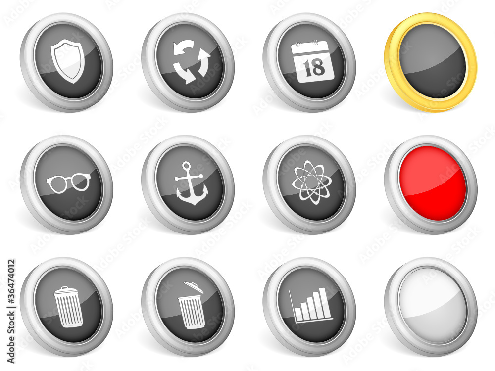 3d icons set 3d icons set