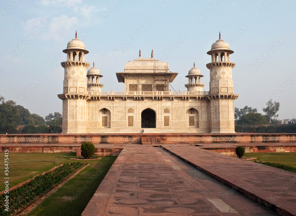 Itmad-ud-daulah tomb in Agra, India