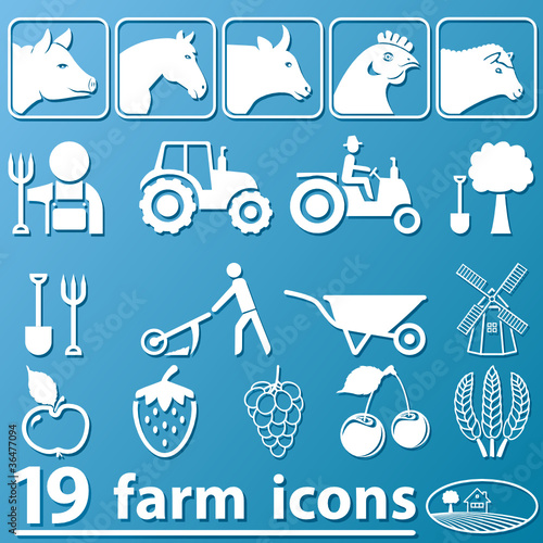 Bauernhof - Icons