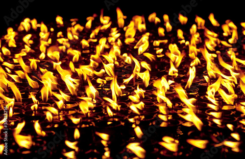 Candles at Boudhanath temple