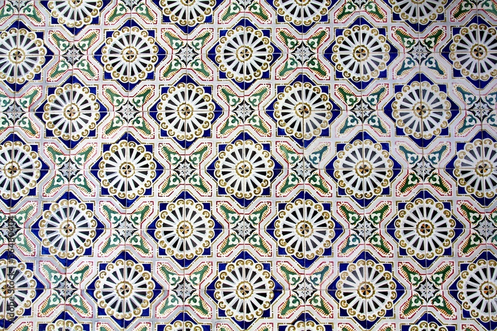 Azulejo in Lisbon Stock Photo | Adobe Stock