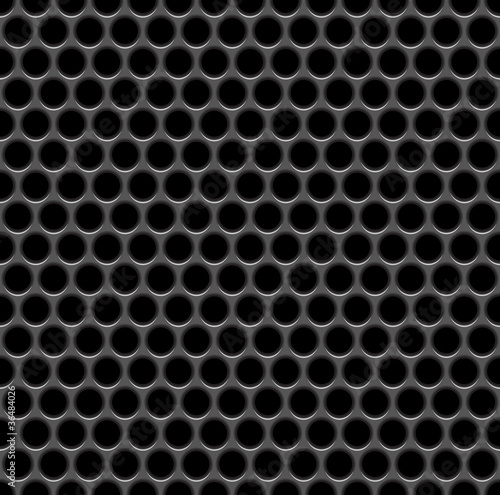 seamless speaker grille