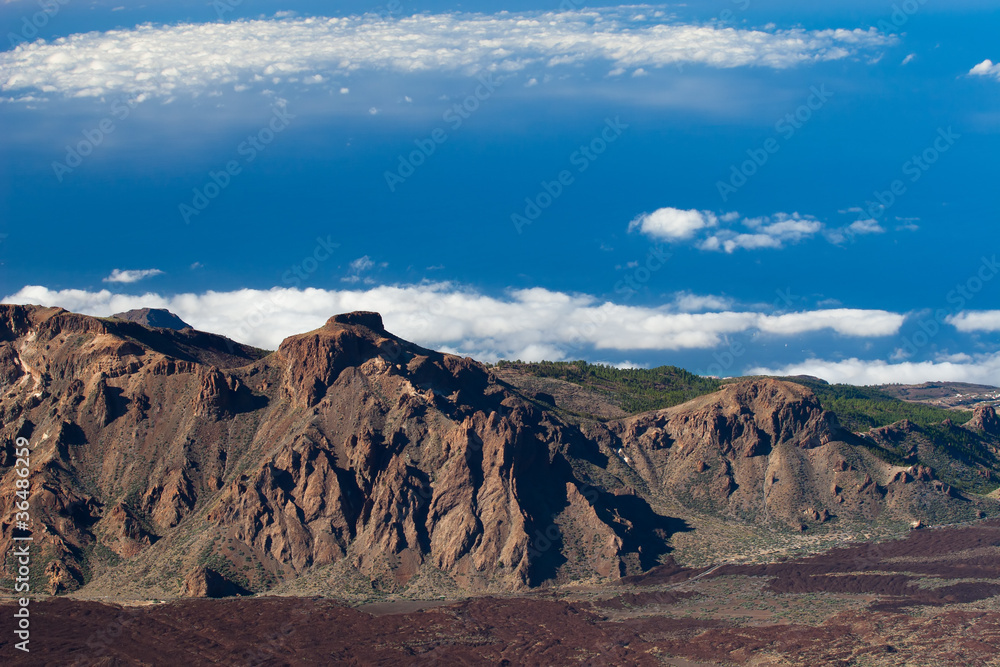 View from pico del Teide, Tenerife