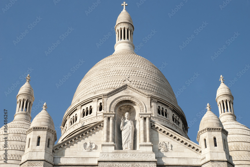 Sacre coeur a montmartre, Paris, France