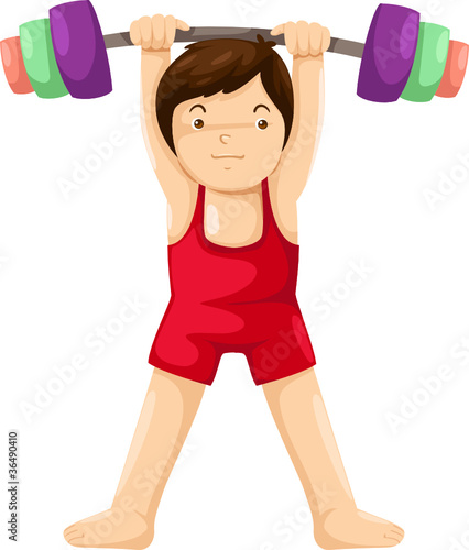 weight lifting player