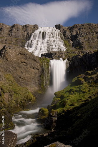 Wasserfall Dynjandi Island