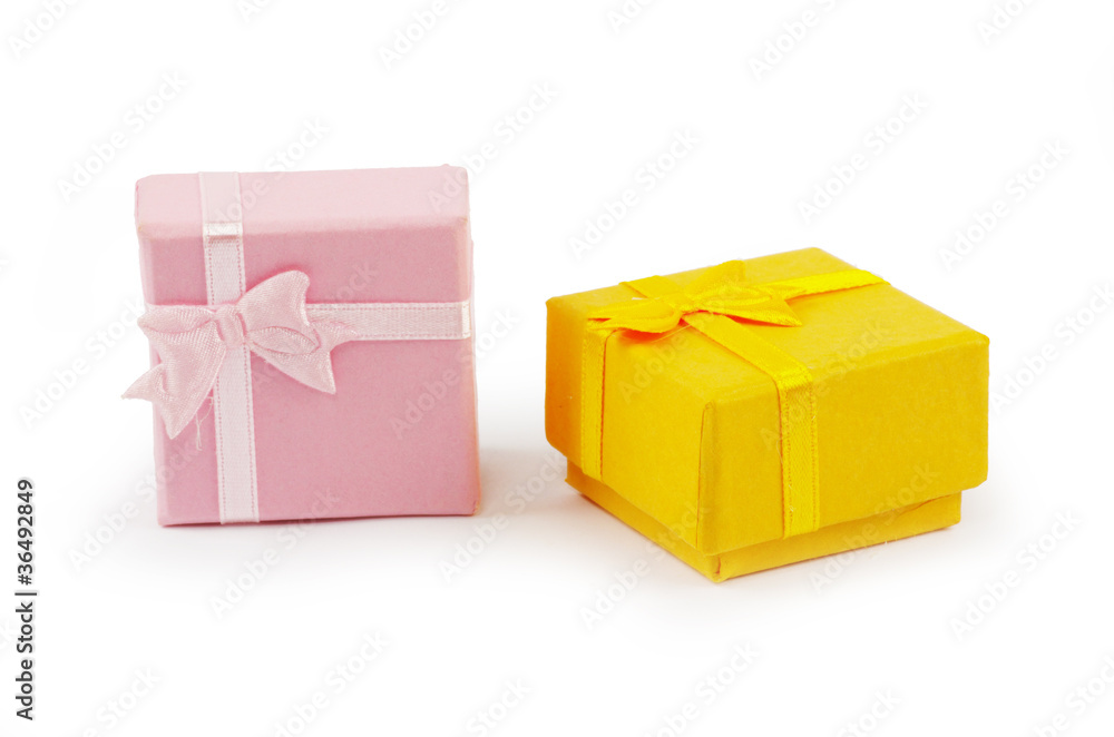 Obraz premium Christmas box gifts