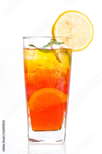 Ice lemon tea