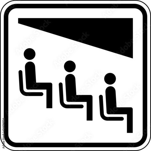 Kino Filmvorführung Lichtspielhaus Schild Zeichen Symbol